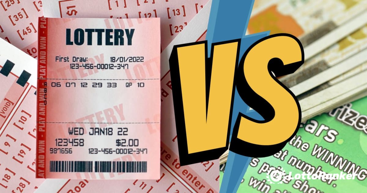 Loteria vs Raspadinhas: Qual tem melhores chances de ganhar?